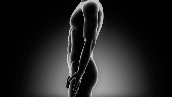 Мужчина делает упражнения для увеличения пениса